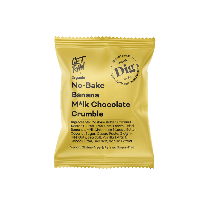 No-Bake Banana M*lk Choc Crumble 35g