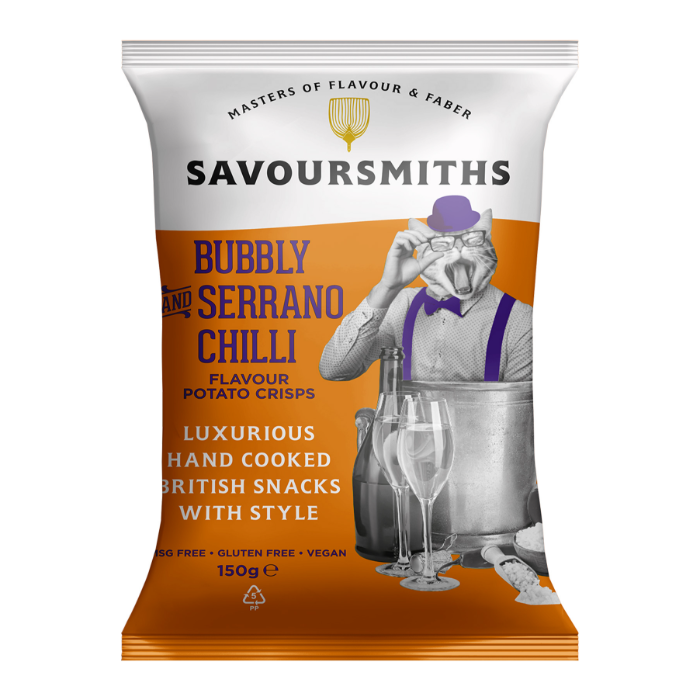 Bubbly & Serrano Chili 150g