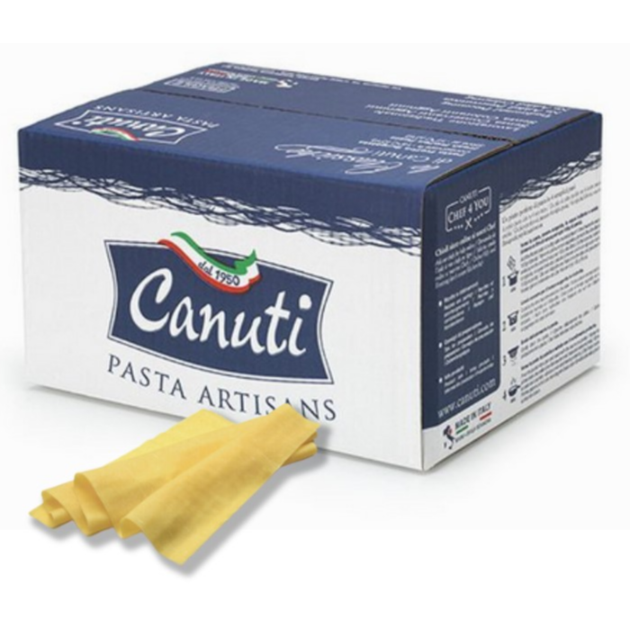 Fryst Pasta m. ägg , Lasagne sfoglia förkokt, Gastro (Canuti - 10kg/krt)