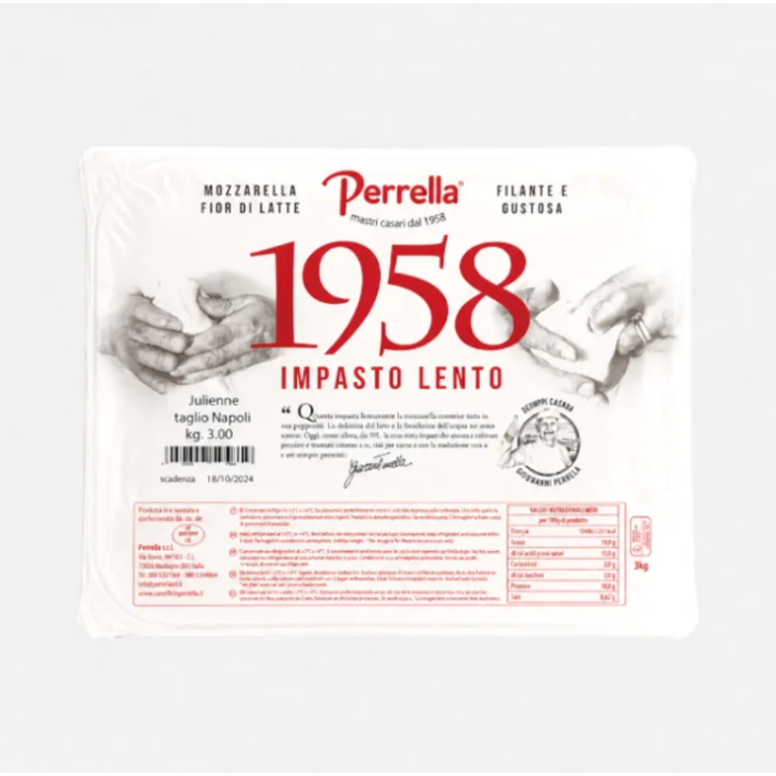 Fiordilatte Julienne/Taglio Napoli FRYST (Perrella - 3kg)
