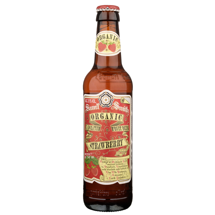 Samuel Smith-Organic Strawberry Fruit Beer 5,1% 35,5 cl EKO