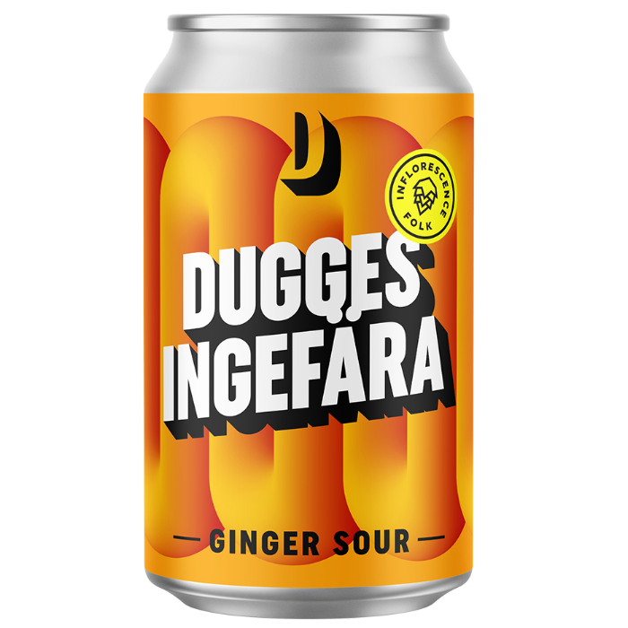 Dugges -Ingefära 3,5% 33 cl burk