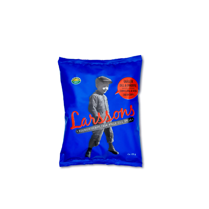 Chips Dill/Gräddfil 45g x 32st