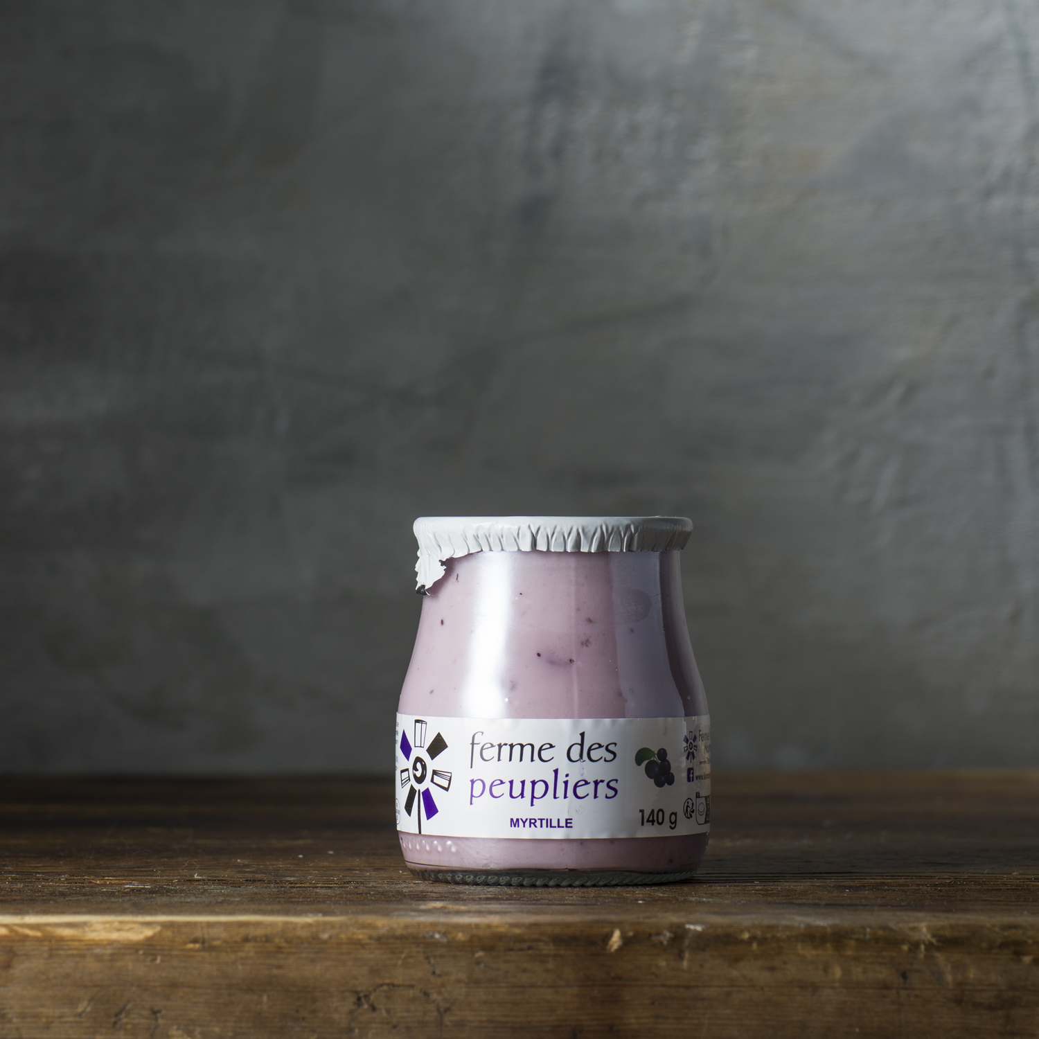 Blåbärsyoghurt Brasse 140g