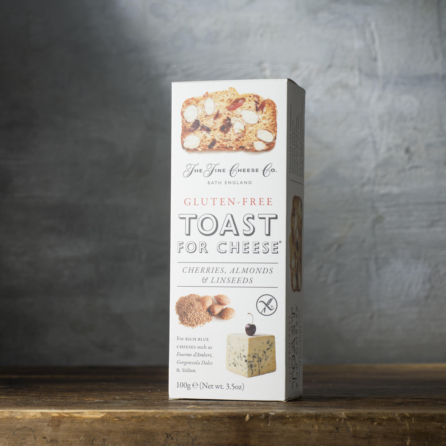 Toast for Cheese Glutenfri Körsbär, mandlar & linser