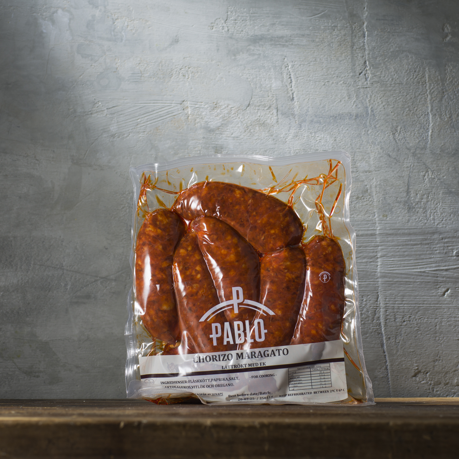 Chorizo fresco Cecina Pablo