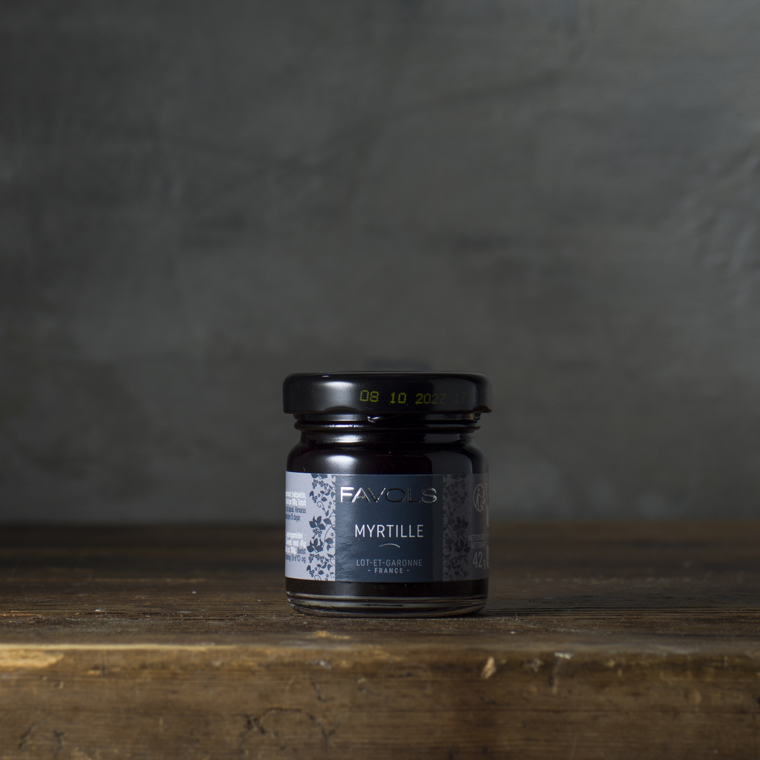 Blåbärsmarmelad 42g Favols