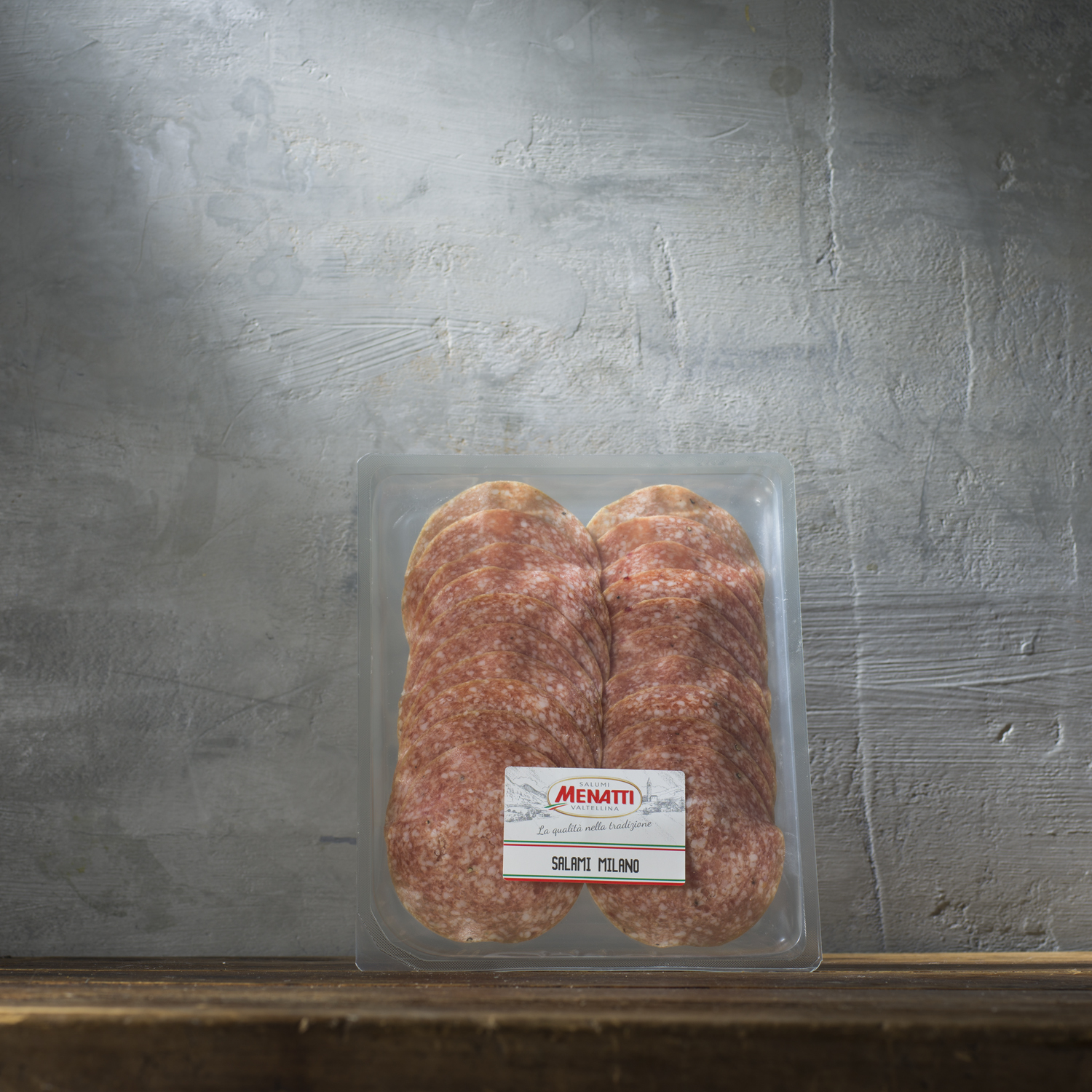 Milano salami skivad Menatti 100g