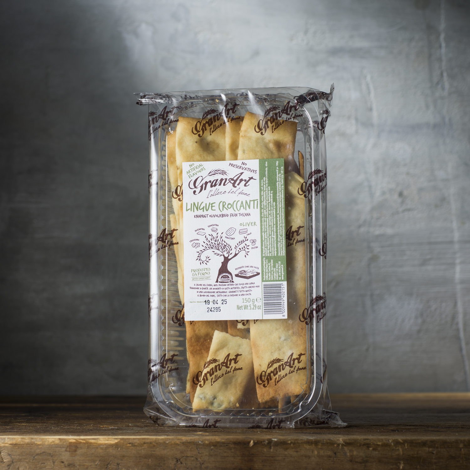 Lingue croccanti oliver