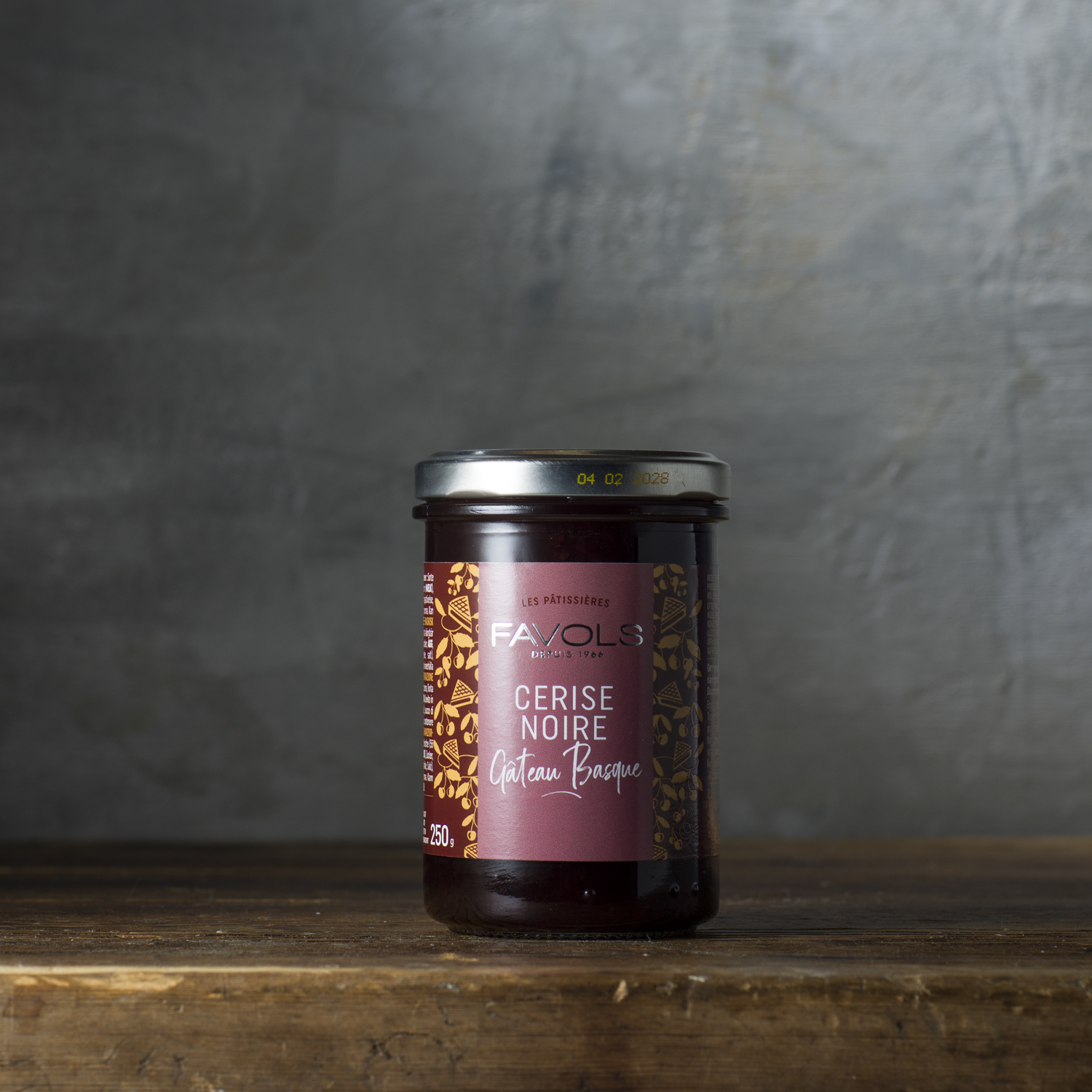 Gateau Basquemarmelad 250g Favols