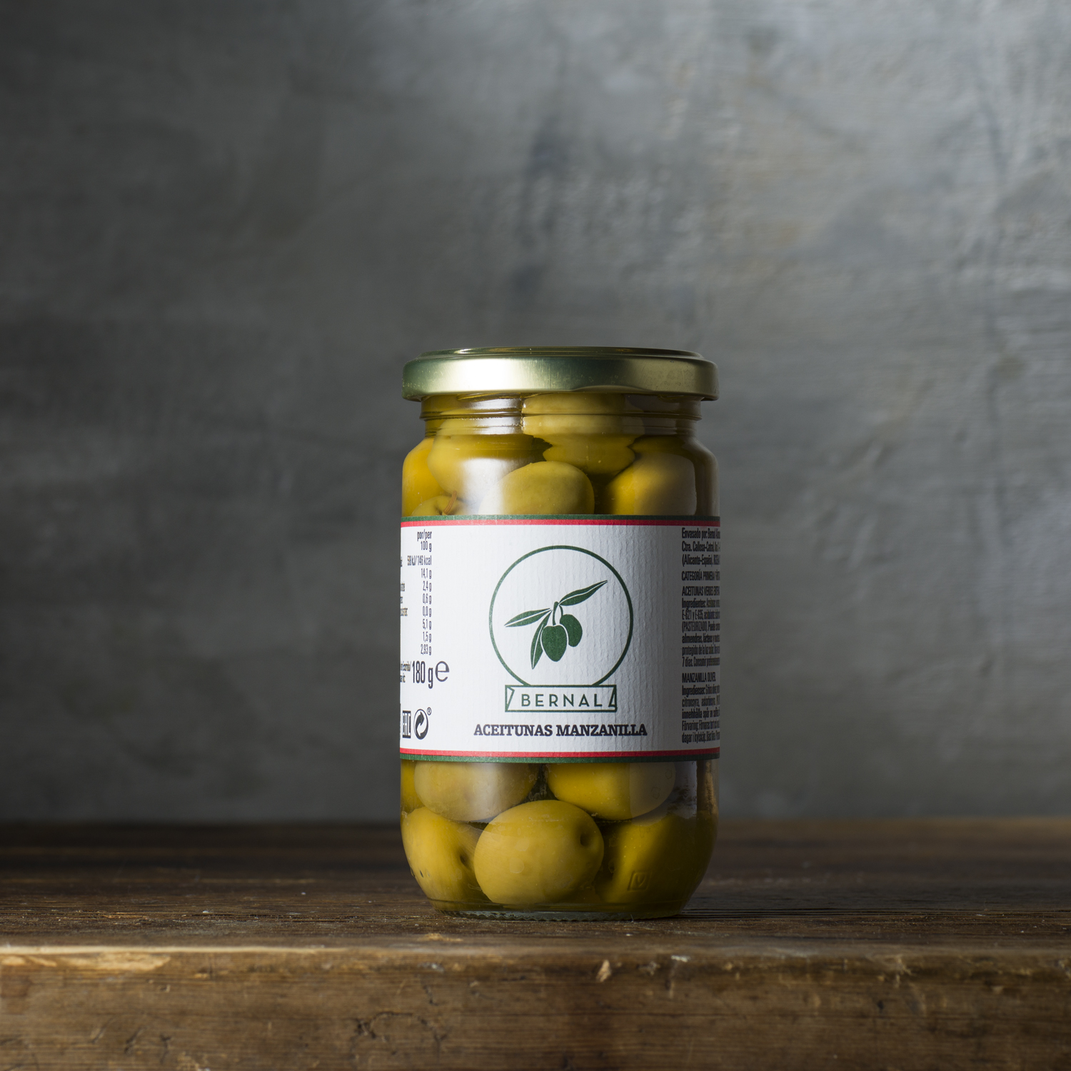 Manzanillaoliver 150g Bernal