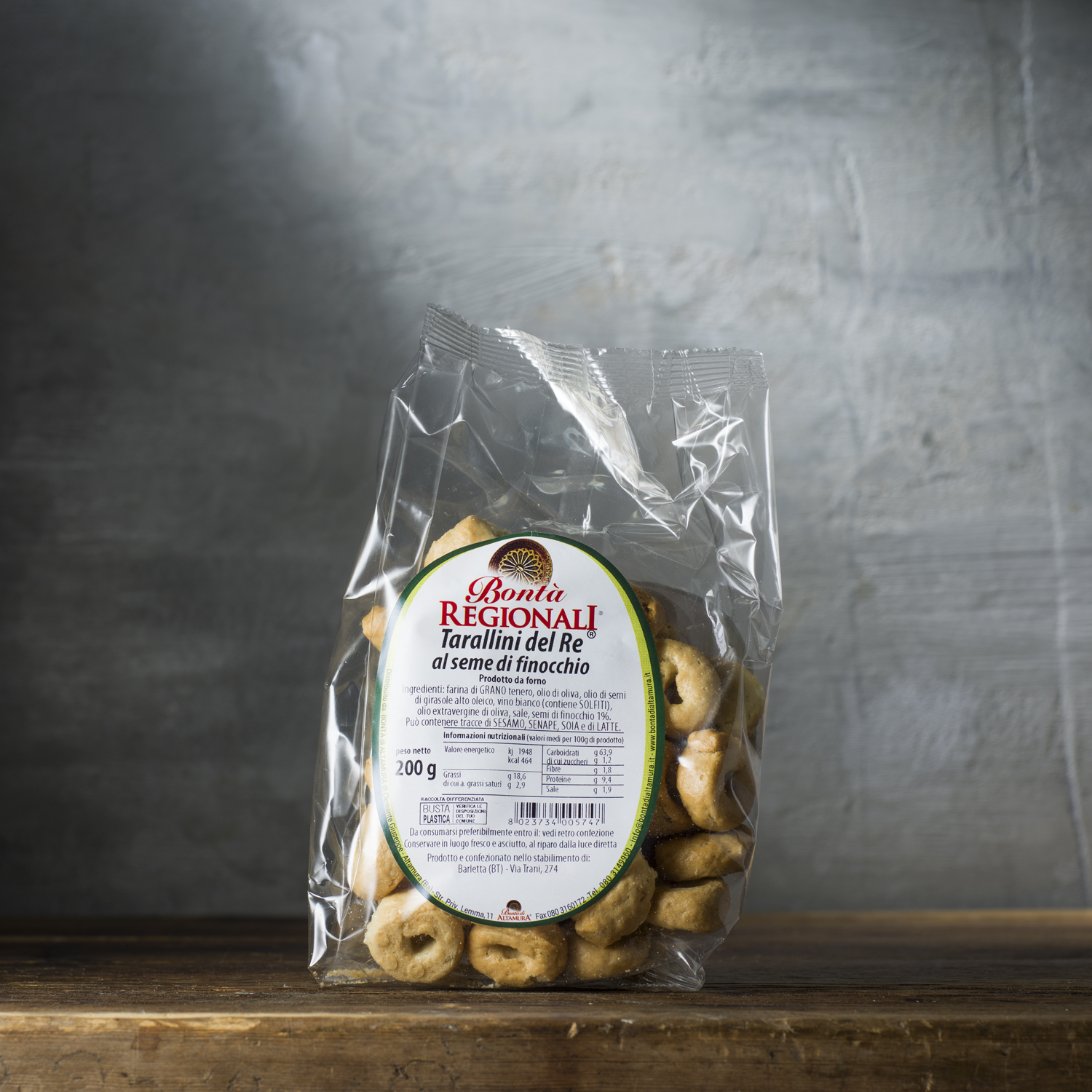 Taralli Fänkål 250g