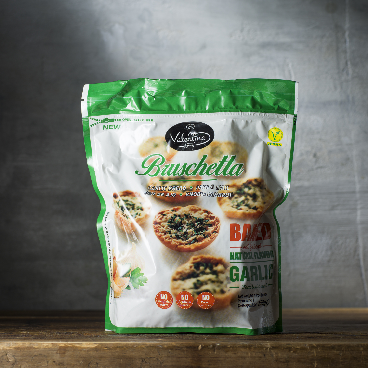 Valentina Snacks vitlök/persilja